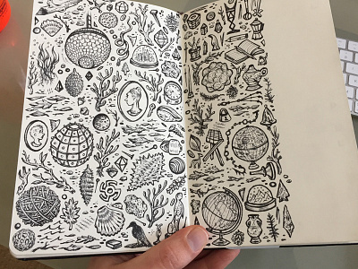 Sketchbook pattern