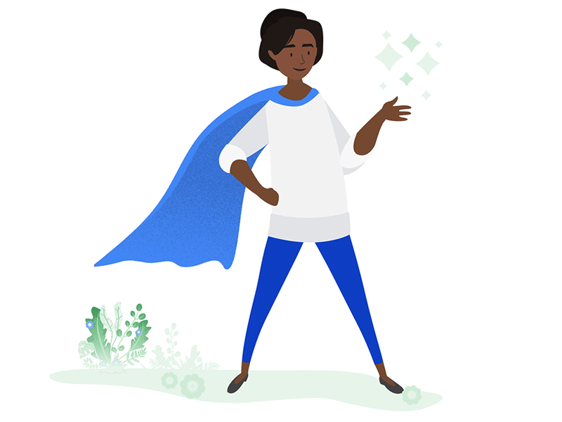 Google Superhero design e learning google illustration superhero