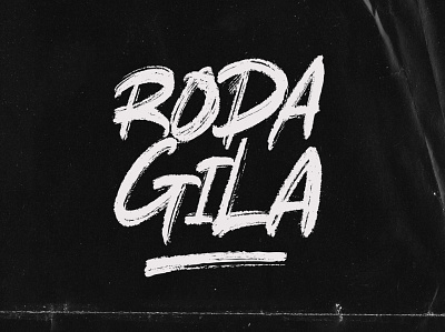 Rodagila – Brush Font by Awanstudioz awanstudioz brush font display font font handlettering handwritten texture typography