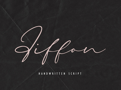 Aiffon - Handwritten Script by Awanstudioz awanstudioz calligraphy cursive font handlettering handwritten lettering script font script lettering typography