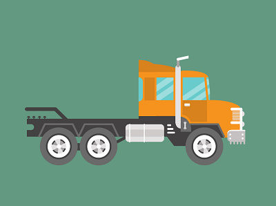 The Truck adobe illustrator design illustration vector