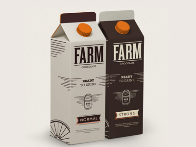 FARM - Chocolate Milk chocolate milk package