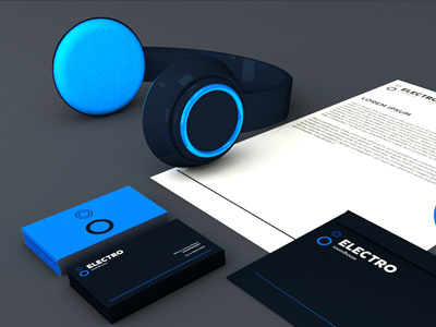 ELECTRO SoundHouse Branding branding electro electro music music sound speakers stationary waves