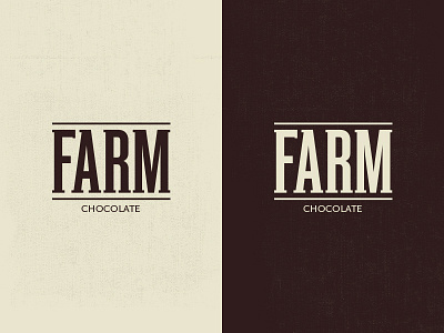 FARM branding chocolate condensed farm lettering logodesign logotype milk serif typography