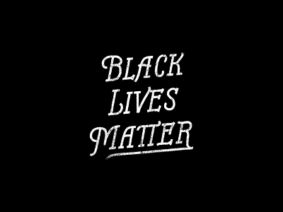 Black Lives Matter blackouttuesday lettering