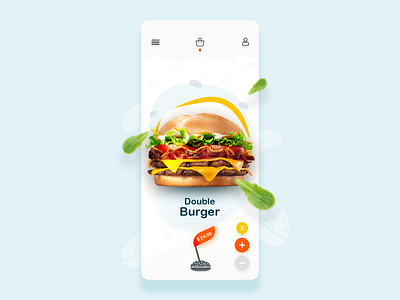 Food Delivery App app app design burger design ecommerce ecommerce app ecommerce design food food delivery food delivery app food delivery application minimal ui ui design ux