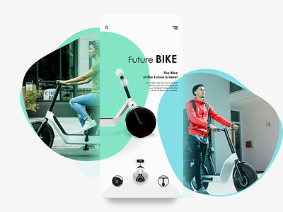 Bike - Mobile App app app design application bicycle bike design ecommerce electric bicycle future future bike mobile mobile app mobile app design mobile ui modern ui ui design ux