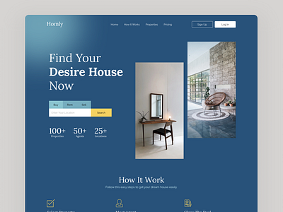 Homly Real Estate Website