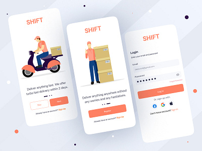 SHIFT - Parcel Delivery App