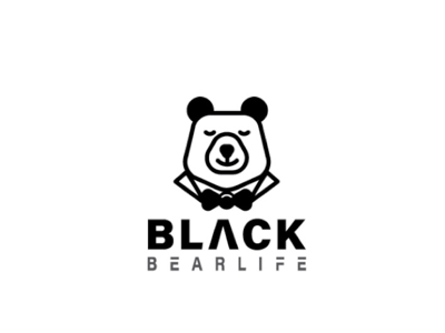 Black Bear Logo logos