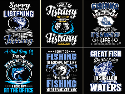 fishing t-shirt design.