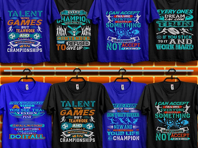 Sports t-shirt design bundle.