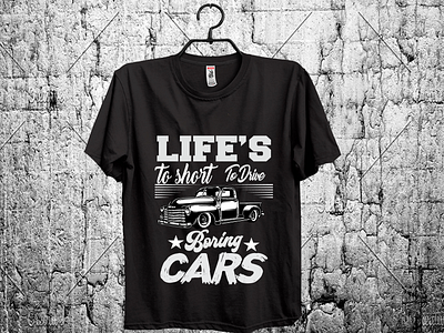 car t shirt design