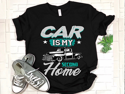 car t shirt design.