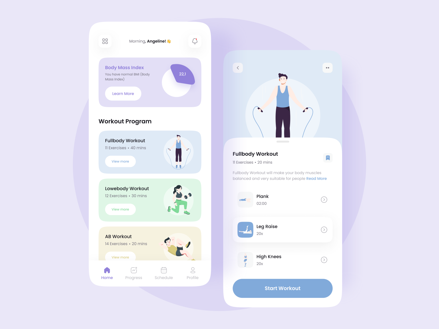 Fitness App🏋️ by Vetrick Wilsen on Dribbble