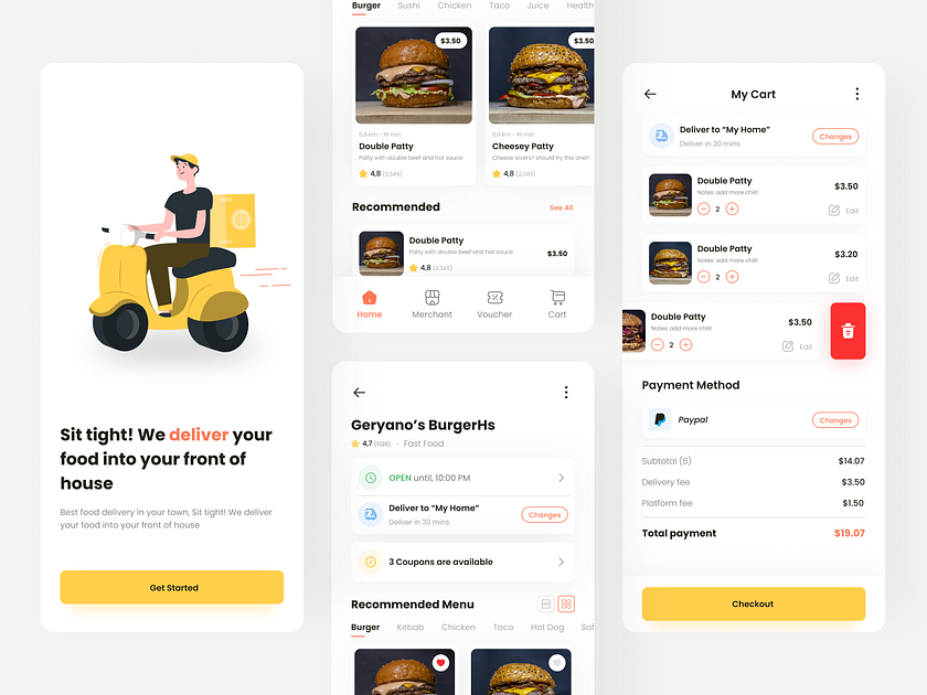 New & Noteworthy Mobile, App, and Interface Designs on Dribbble