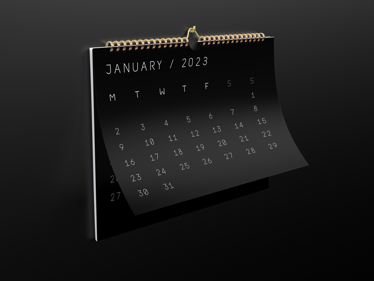 2023 Calendar by Sahil Saleem on Dribbble