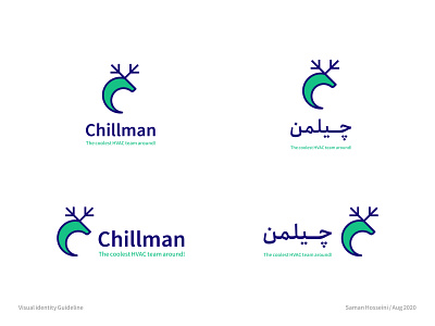 Chillman Logo Design branding branding. logo design flat guideline identity design logo minimal typography visual identity