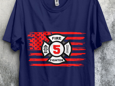 5 years old Fire Man design fire firefighter fireman tshirt tshirt design tshirtdesign tshirts type typography usafireman