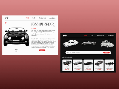 Classic Car Website