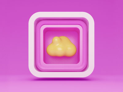 Cloud iPhone / iPad icon