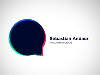 New Brand andaur blue brand design green logo marca red rgb sebastian studios work