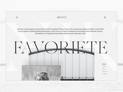 ARGÉNT | Landing Page