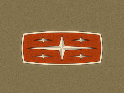 Star Beam badge car emblem design emblem logo old car oldschool outdoors