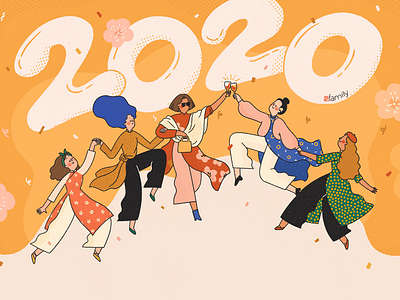 Happy New Decade 2020 funny happy joy new year vietnam woman