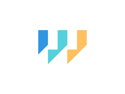 Minimalist Modern W Logo app branding design graphic design lettermark logo minimalist modern simple