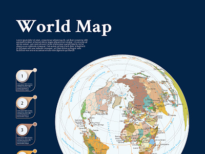 Globe design globe illustration vector world map
