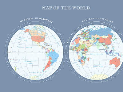 map of the world design globe hemisphere illustration map map of the world vector vintage map web