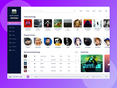 Music Dashboard