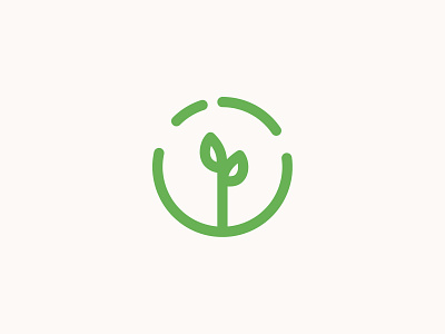 Logo for Community Project branding circle design foodbank green icon illustrator logo monogram natural vector