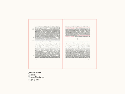 Bible Layout Spread - Kaufer 1955 bible bible design design font inspiration layout page spread traditional trump type typography