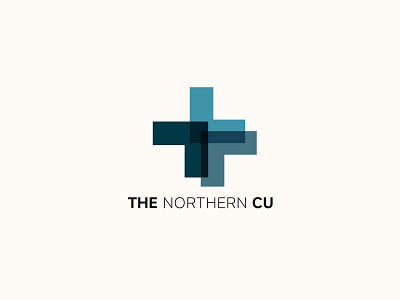 The Northern CU Logo art school branding christian cross design icon illustrator logo transparency typography university vector