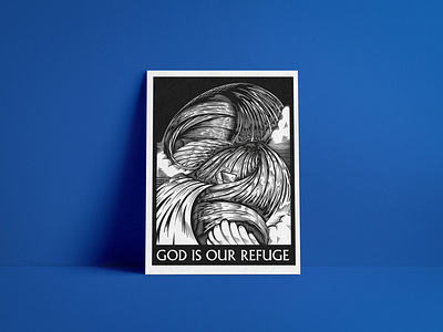 God is our refuge illustration