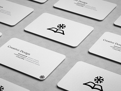 Business Cards for Besnowed besnowed book design branding business card creative design design graphic design identity illustrator indesign instagram logo mockup motion graphics photoshop traditional type typographic design typography vector