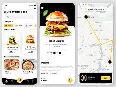 Uber Eats Apps app concept app mobile app template