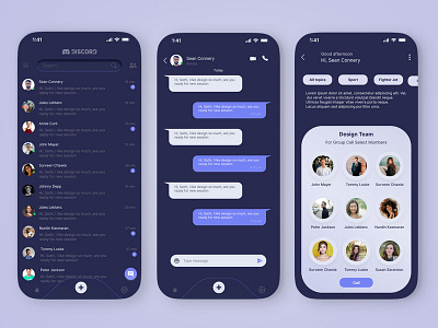 Discord Redesign Challenge by Muhammad Mohsin Farooqui on Dribbble