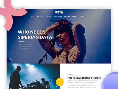 Mezzo Website v2. app cafe ecommerce fashion interaction ios mobile product store ui ux website