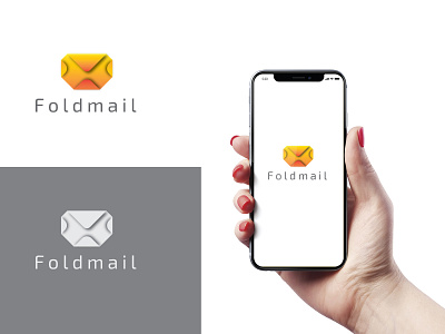 foldmail logo design