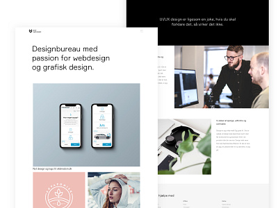 New website in the making brand logo web design webdesign website