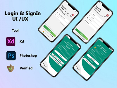 Login & SignUp UI/UX
