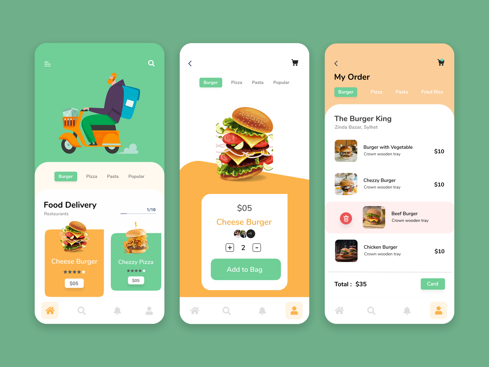 Delivery App Template