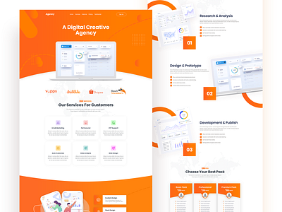 Digital Agency landing Page