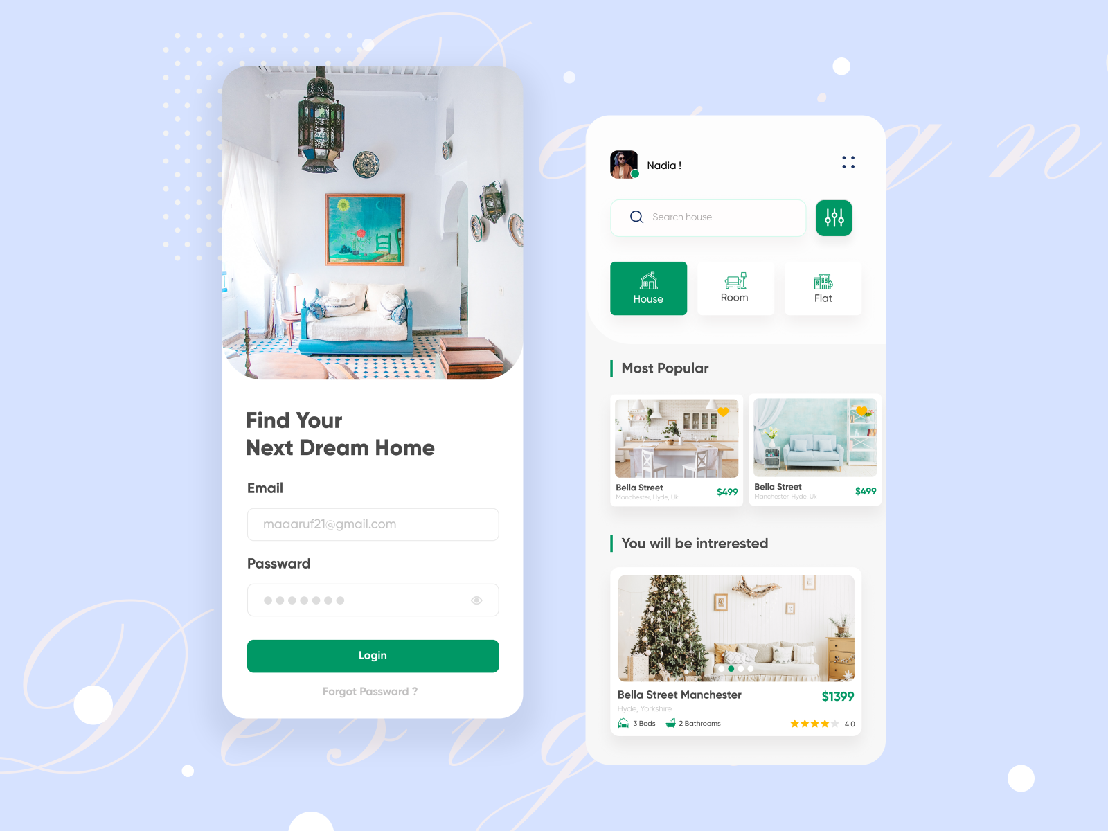 Home Rental App by Maruf Ahmed on Dribbble