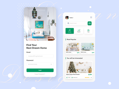 Home Rental App 2020 design 2020 trends app apple branding home homerental house illustration interaction design ios ios app ios app design landingpage mobileapp portfolio realestate ui design uiux webdesign