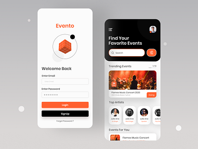 Evento App UI