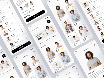 Clothing Ecommerce App UI